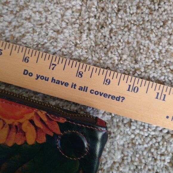 Patricia Nash Valerie Floral Leather Wristlet Clutch - Picture 10 of 15